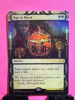 Sign in Blood Strixhaven: Mystical Archives Foil - Image 1