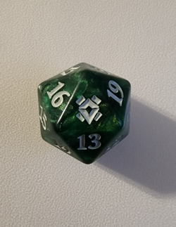 Zendikar Rising Bundle Spindown Die - MTG Fat Pack Die - Image 1