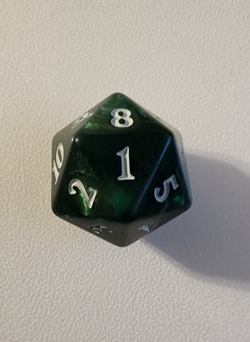 Zendikar Rising Bundle Spindown Die - MTG Fat Pack Die - Image 2