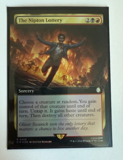 MTG: The Nipton Lottery (Extended Art) Universes Beyond: Fallout Foil NM - Image 1