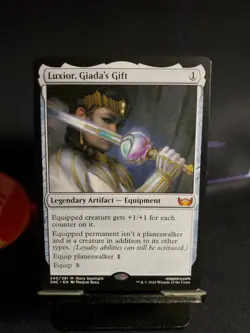 Luxior, Giada's Gift Streets of New Capenna Regular SNC 240 Mythic Equipment - Image 3