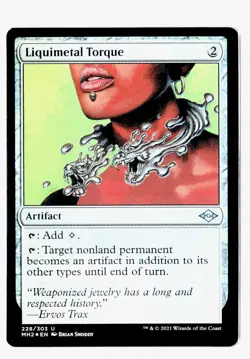Liquimetal Torque | Foil | Modern Horizons 2| 228 | NM | MTG - Image 1