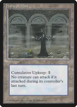 Halls of Mist Ice Age Rare NM Magic: The Gathering Normal - Image 1