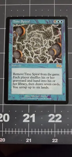 Time Spiral Urza's Saga Regular LP/NM see photos and desc - Image 1
