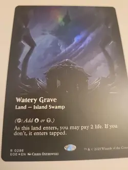Watery Grave (Borderless) Edge of Eternities Foil - Image 1