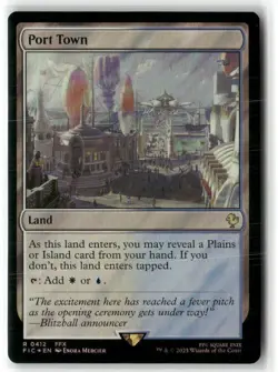 Port Town (Surge Foil) Commander: Final Fantasy Foil - Image 1