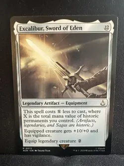Excalibur, Sword of Eden - MTG ACR R 0072 Regular NM - Image 1