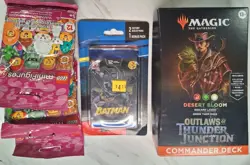Magic Desert Bloom Commander Deck Outlaws of Thunder Junction, Batman & Lego #24 - Image 1