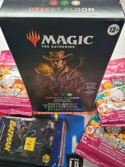 Magic Desert Bloom Commander Deck Outlaws of Thunder Junction, Batman & Lego #24 - Image 2