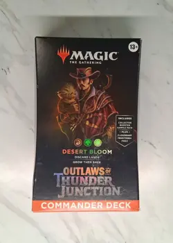 Magic Desert Bloom Commander Deck Outlaws of Thunder Junction, Batman & Lego #24 - Image 3