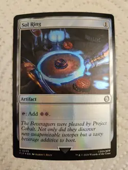 Sol Ring MTG Fallout Foil PIP 239 NM Unplayed - Image 1
