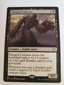 Diregraf Colossus Commander: Innistrad: Midnight Hunt Regular - Image 1