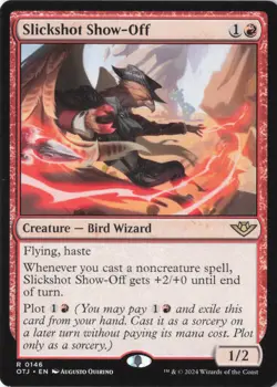 Slickshot Show-Off R Outlaws of Thunder Junction 146 NM - Image 1