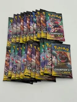 Lot of (23) Pokemon TCG Champion's Path Booster Packs SEALED - Image 1