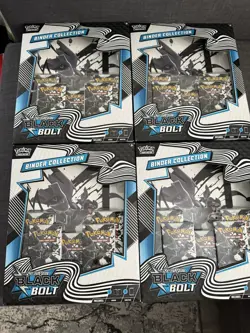 Pokemon TCG Scarlet & Violet Black Bolt Binder Collection Box - Image 1