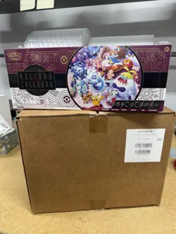 Pokemon 2025 Holiday Calendar New Sealed Case [6 Boxes] - Image 1