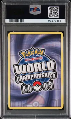 2005 POKEMON WORLD CHAMPIONSHIPS PROMO QUEENDOM #73 PIDGEY PSA 9 - Image 2