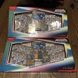 Pokemon TCG Scarlet And Violet Prismatic Evolutions Set Of Two New In Box - Image 1
