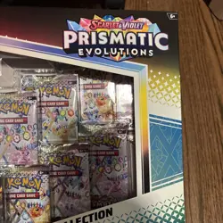 Pokemon TCG Scarlet And Violet Prismatic Evolutions Set Of Two New In Box - Image 2