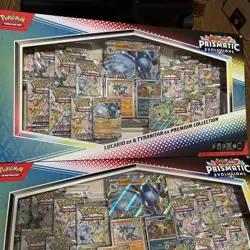 Pokemon TCG Scarlet And Violet Prismatic Evolutions Set Of Two New In Box - Image 3
