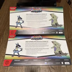 Pokemon TCG Scarlet And Violet Prismatic Evolutions Set Of Two New In Box - Image 5