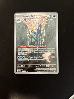 Clawitzer 141/132 Illustration Rare Pokemon Mega Evolution NM - Image 1