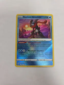 Radiant Greninja 046/189 Astral Radiance Radiant Rare Pokemon TCG NM - Image 1