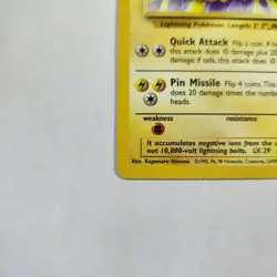 Jolteon 20/64 - Rare - Pokemon TCG - Jungle - Unlimited - LP - Image 5
