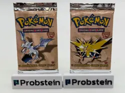 Lot of (2) Pokemon Fossil Booster Packs 1st Editions WOTC SEALED VINTAGE - Image 1