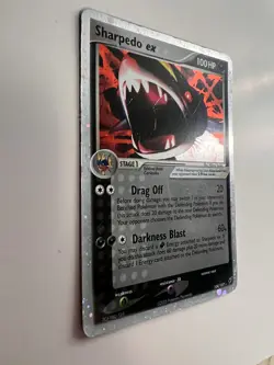 Pokemon TCG - Holo Rare Sharpedo ex 104/107 - Deoxys - HP - Image 2