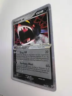 Pokemon TCG - Holo Rare Sharpedo ex 104/107 - Deoxys - HP - Image 3