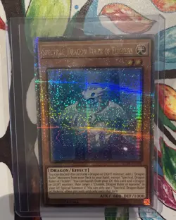 YUGIOH Spectral, Dragon Ruler of Flickers [ALIN-EN018] QCR - Image 1