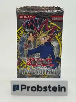 Yu-Gi-Oh!: Invasion of Chaos English Edition Booster Pack - Image 1