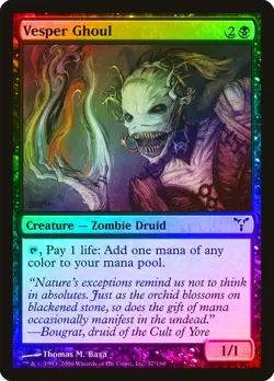 Vesper Ghoul FOIL Dissension PLD Black Common MAGIC GATHERING CARD ABUGames - Image 1