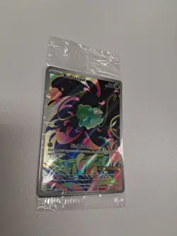 Pokemon TCG Mega Evolutions Stamped Promo Card Bulbasaur 133/132 SEALED - Image 2