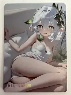 NAHIDA R R-18 Reluctant Goddess Story Collectible Card - Image 1