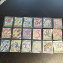 Pokemon TCG Sword Shield V Max 18 Card Lot Holo Rare NM+ Shiny TG Alt Art V STAR - Image 1