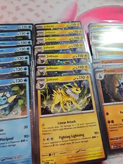 28 Cosmos Holo Pokemon TCG Cards NM Promo Lot S&V Lots Of Swirls - Image 4