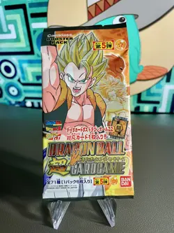2007 Vintage Bandai Dragon Ball Card Game Vol. 5 Booster Pack Sealed Japanese - Image 1
