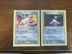 Latios and Latias HOLO Combo 2/10 and 4/10 Trainer Kit 2004 - Pokemon Cards - Image 1