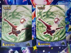 2003 TOPPS Pokemon Advanced Lot Of 2- Latias #45 Holo Foil & Regular Cards - Image 1