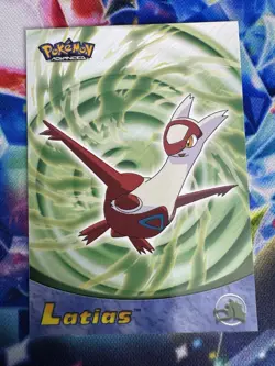 2003 TOPPS Pokemon Advanced Lot Of 2- Latias #45 Holo Foil & Regular Cards - Image 3