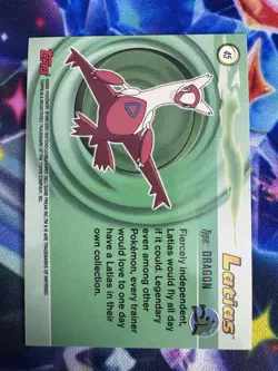 2003 TOPPS Pokemon Advanced Lot Of 2- Latias #45 Holo Foil & Regular Cards - Image 4