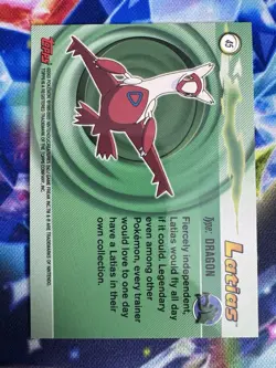 2003 TOPPS Pokemon Advanced Lot Of 2- Latias #45 Holo Foil & Regular Cards - Image 5