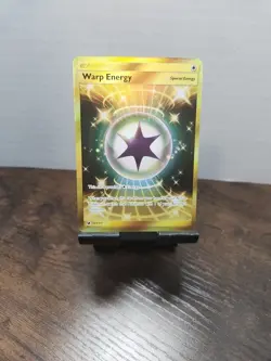 Warp Energy 123/111 Secret Rare Near Mint - Crimson Invasion Pokemon Card - Image 1