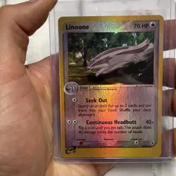 Pokemon Card Linoone 38/109 Reverse Holo Ruby & Sapphire - Lightly Played LP TCG - Image 1