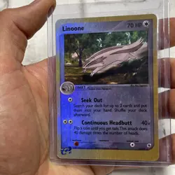 Pokemon Card Linoone 38/109 Reverse Holo Ruby & Sapphire - Lightly Played LP TCG - Image 2