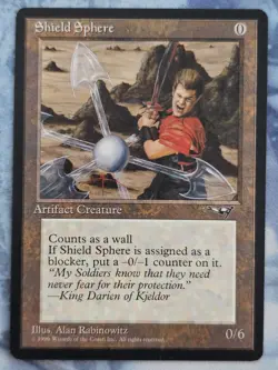 Shield Sphere x 2 - Alliances - Magic the Gathering - MTG - Light Play - Image 2