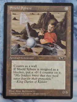 Shield Sphere x 2 - Alliances - Magic the Gathering - MTG - Light Play - Image 4
