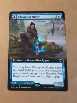 Glasspool Mimic (Extended Art) Zendikar Rising Regular - Image 1